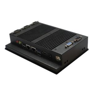 Aluminium Alloy Fanless All In One PC Embedded Mounting Screws 1024X600