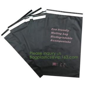 custom printed compostable biodegradable eco friendly plastic shipping packaging