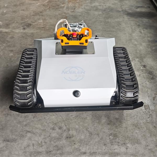 Quality Remote-controlled intelligent crawler lawn mower, with lithium iron phosphate (LiFePO₄) battery, four-wheel drive, energy-saving and environmentally friendly, and 3 hours of continuous operation. wholesale