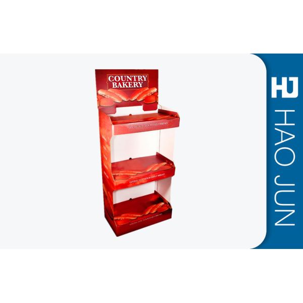 yellow Pop Up Cardboard Display Stands With Hooks For Barbie Dolls