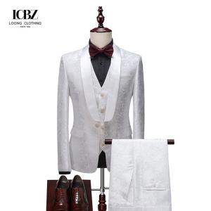 Boys Formal Wear Jacket in Formal Three Piece Suit with Woolen Cloth Fabric and