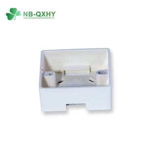 Plastic White PVC Flexible Electrical Conduit Elbow Bend Pipe Fitting