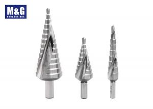 China HSS , HSS Cobalt  CBN Fully ground Sprial Flute Step Drill (Round shank ,Triangle shank and  Hex shank ) on sale