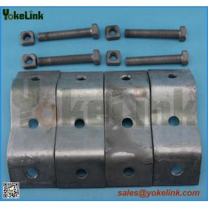 Adjustable round pole band