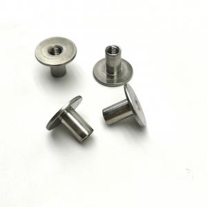China ODM Stainless Steel Hollow Rivets , 13x10mm Tubular Rivets For Metal Socket Head Barrel Nut on sale