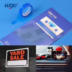 Office Washable Clear Sticky Double Sided Mounting Tape Repositionable Removable