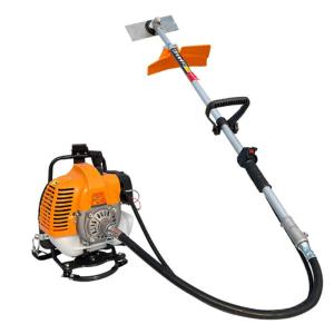 2 Stroke 42.7cc Backpack Gasoline Brush Cutter Grass Weeder Branch Cutter