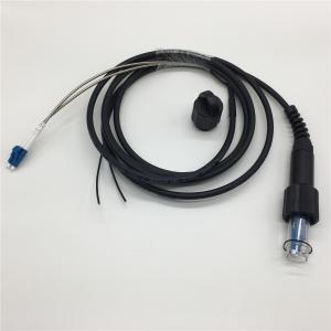 Single Mode Fiber Optic Patch Cord PDLC -LC/UPC Duplex Armored Fiber Optic Patch