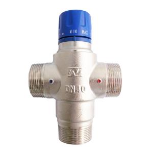 DN32 DN40 Brass Water Thermostatic Mixing Valve,3 Way Thermostatic Mixing Valve