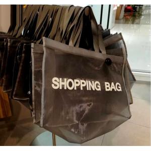 Reusable Grocery Tote Large Mesh Shopping Bag Nylon Grocery Tote Garment