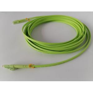 Ceramic Ferrule OM4 LC To LC LSZH Fiber Optical Patch Cord