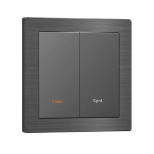 Cheap 5 conjoined Wall Switch RS485 Proximity Sensor Backlight Function for sale