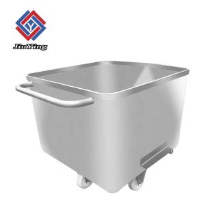200L Vegetable Processing Equipment Movable Food Trolley 304 Stainless Steel