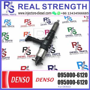 Diesel Common Rail Fuel Injector 095000-6120 For Komatsu PC600 Excavator 6261-11