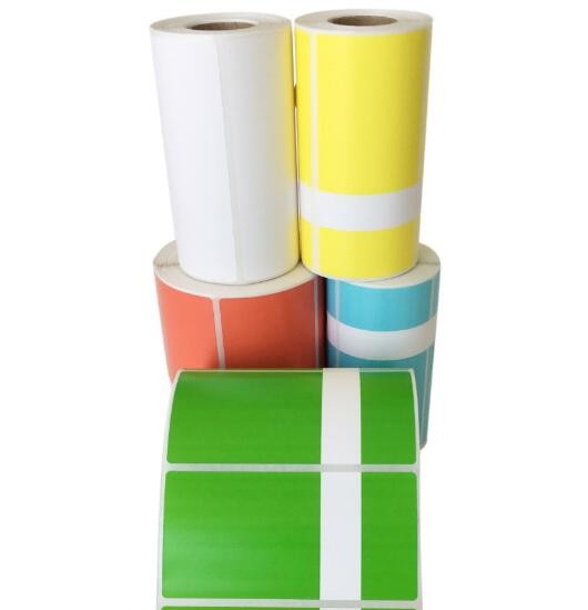 Direct Thermal Synthetic Labels Custom Self Adhesive Labels Electric Test Tag