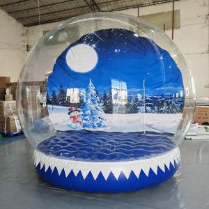 Custom Transparent Inflatable Human Size Snow Globe Inflatable Snow Globe Photo