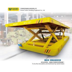 Customized Warehouse Carts Material Handling Equipment With Scissor Lifting