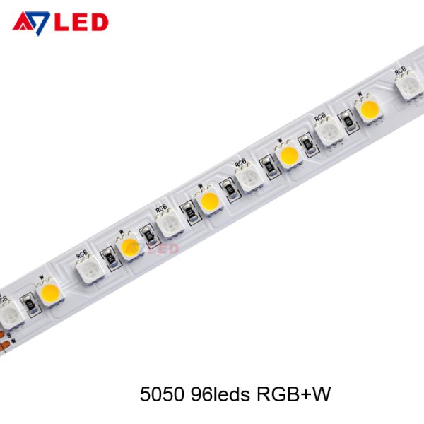 96leds/M SMD 5050 RGBW LED Strip High Lumen RGB Flexible for Indoor Decoration