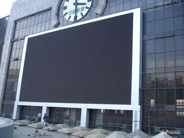 Quality P10 outdoor fixed full color led display project case in Israel from our customer feedback wholesale