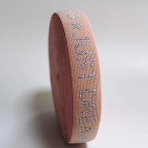 Glitter Metallic Elastic Band 1cm 2cm Width Jacquard Elastic Band
