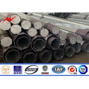 10m 550KV Temporary Electric Service Pole Columniform Power Line Post