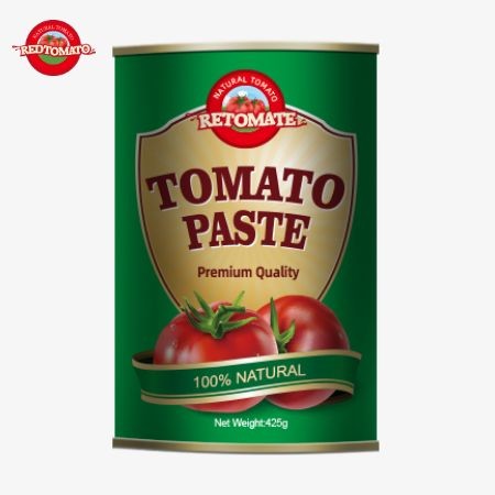 425g Tomato Paste Cans Adheres To Global Standards Set By ISO HACCP BRC And FDA