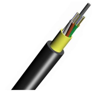 ADSS Mini Span All Dielectric Fiber Optic Cable , Self Supporting Aerial Cable