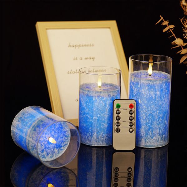 Quality Dinners Solar Powered Electronic Candles With Artificial LED Glowing Flames wholesale