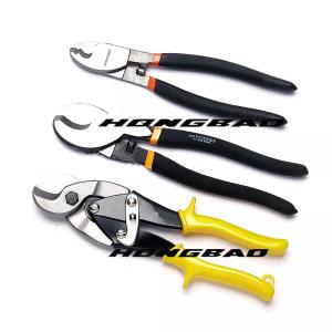 Mini Aviation Snips 6 8 10" Light Duty Cable Cutter Pliers Wire Cable Cutting