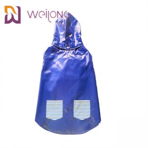 Cheap True Pocket Velcro Opening Medium Dog Raincoat Customized Double Sided for sale