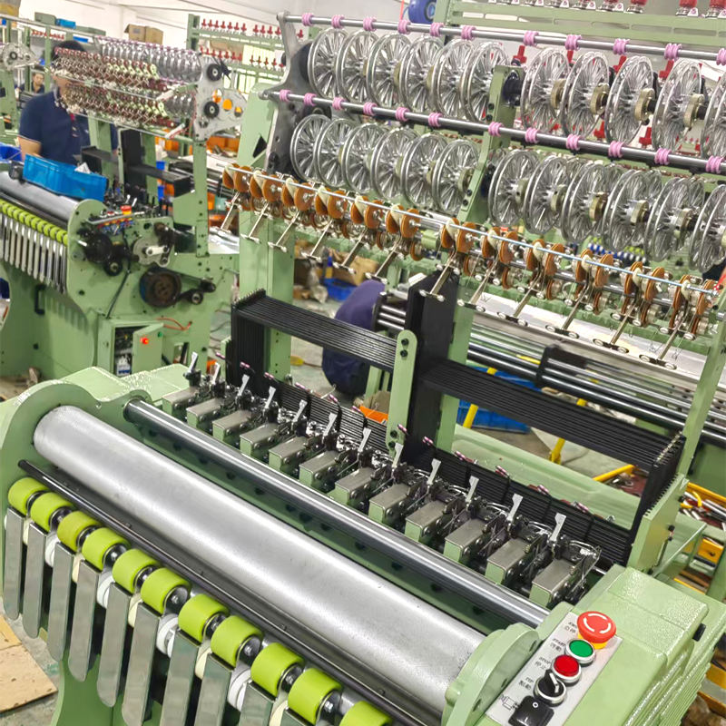 High Speed Ribbon Machine Fabric Shuttleless Loom Industrial Zipper Tape Weaving Machines 12/20