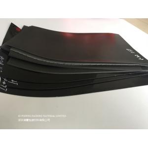 0.7mm Black SGS SR-S-15P Urethane Foam Polyurethane foam With PET Support