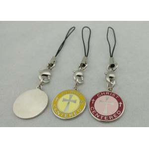 Christ Centered Hard Enamel Pin Lions Club , Brass Nickel Plating With Mobile