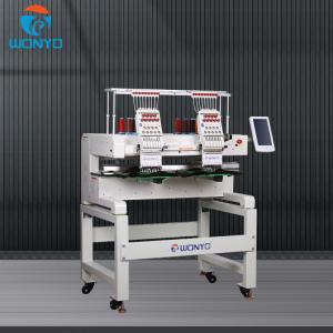 Household Computerized Embroidery Machine Wooden Case Servo Motor Flat Cap T