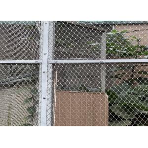 Cheap 2mm Stainless Steel Rope Mesh 304L for Zoo Enclosures 25x40mm Aperture for sale