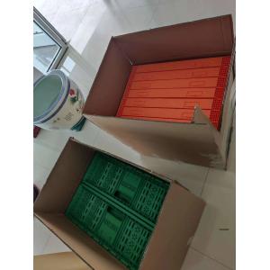 Foldable Mesh Plastic Box Customized Vented Crate for Fruits and Vegetables in