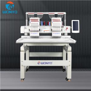 Household Computerized Embroidery Machine Wooden Case Servo Motor Flat Cap T