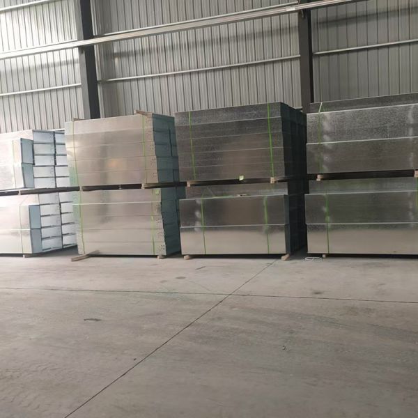 Smooth Galvanized Cable Tray Durable And Strong Screws Installation Method Easy To Install