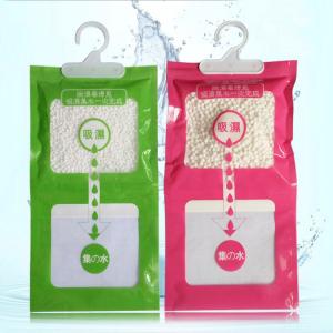 Moisture Absorber k Packaging Bag , 16*29cm Home Hanging Dehumidifier Bag