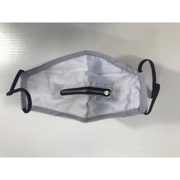 S&J OEM Wholesale Cotton Zipper Maskes Face Mouth Covering Reusable Personalized Breath Maskes with Zipper