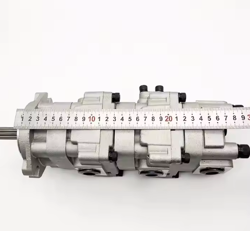 Quality KPMC Triple Hydraulic Pump Excavator PC28UU-2 PC28UU Hydraulic Pump 705-41-08100 for Komatsu 7054108100 Pilot Gear Pump wholesale