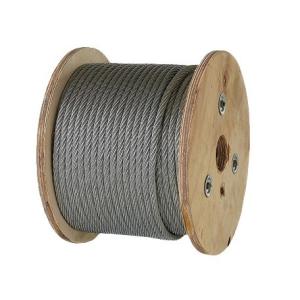 1'' 7/8 '' Stainless Steel Core Wire Rope 6x26 iwrc/6*26 Compacted Swaged Galvanized
