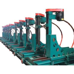 woodworking vertical band saw mill machine with trolley CNC log carriage