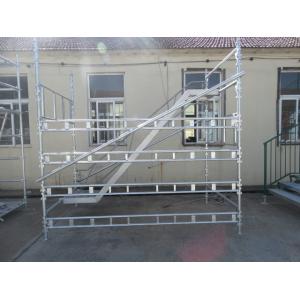 Building Projects Haki Scaffolding With HDG Galvanized Steel And Aluminum