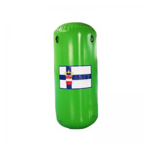 China Air Sealed Cylinder Inflatable Water Buoys Water Tubes Floating Buoy for Water Park on sale