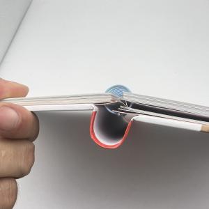 Cookbook Hardcover Art Book Printing Concealed Wire O Binding Woodfree Paper