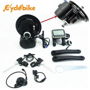 China 36v 350w Middle Centre Drive Motor E Bike Kit integrated Builit-in controller 13A on sale