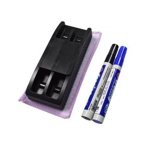 Custom Plastic Magnetic Whiteboard Erasers With Pen Holder