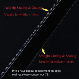 Width 24cm Custom Logo Printing Resealable Apparel Package Self Sealing Bopp