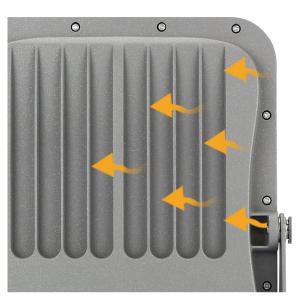 Die Cast 200w LED Flood Light outdoor 10000 lumens 6000 hardware replacement